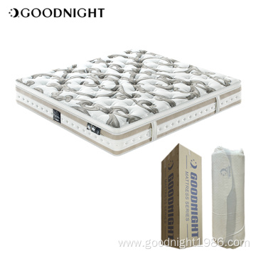 High quality 5-star Hotel compressed pocket spring mattress